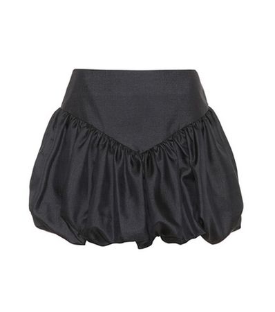 Silk miniskirt