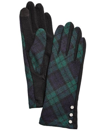 Lauren Ralph Lauren Novelty 3-Button Gloves