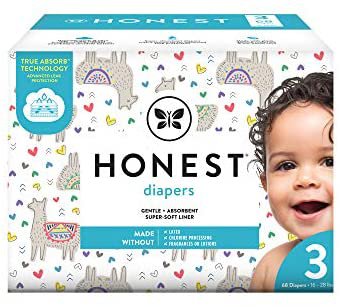 Amazon.com: The Honest Company The Honest Company Baby Diapers with True Absorb Technology, Donut Grow Up, Size 3, 68 Count, 68 Count: Health & Personal Care