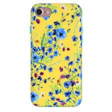 blue phonecase with yellow flowers - Google Search