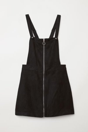 Zipped-up Overall Dress