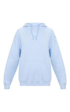 Light Blue Ultimate Oversized Hoodie | Tops | PrettyLittleThing
