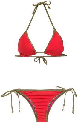 Red And Gold Swimsuit - ShopStyle