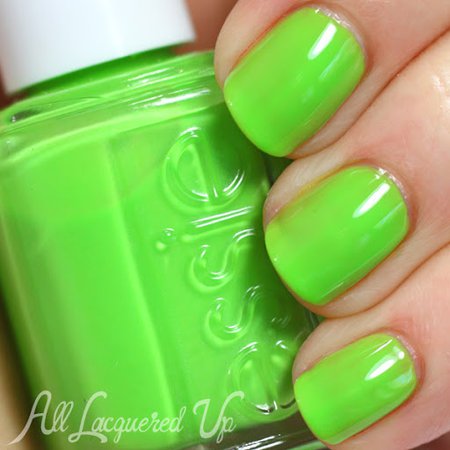 Lime Green Nails