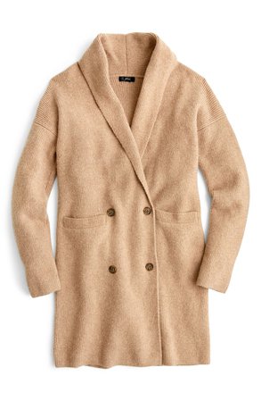 J. Crew Double Breasted Cardigan Jacket | Nordstrom