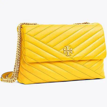 Yellow Quilted Bag