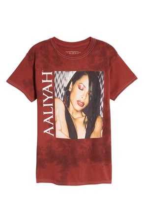 Merch Traffic Women's Aaliyah Tie Dye Graphic Tee | Nordstrom