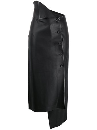 The Row Verna Asymmetric Wrap Skirt - Farfetch
