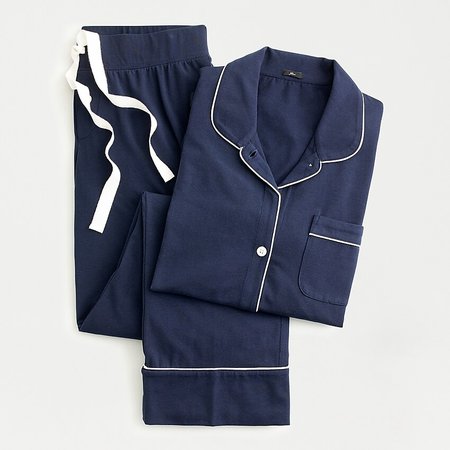 J.Crew: Dreamy Long-sleeve Cotton Pajama Set