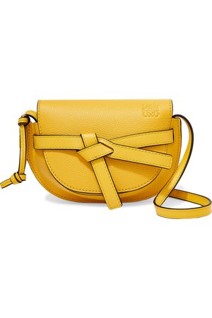 Loewe | Gate mini textured-leather shoulder bag | NET-A-PORTER.COM