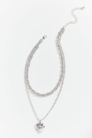 Clare Locket Layer Necklace | Urban Outfitters