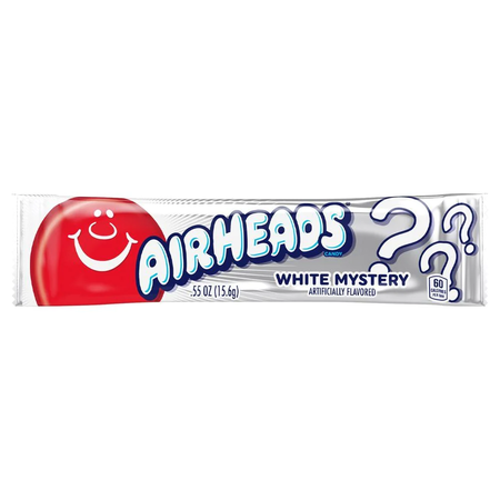 Airheads Taffy, White Mystery