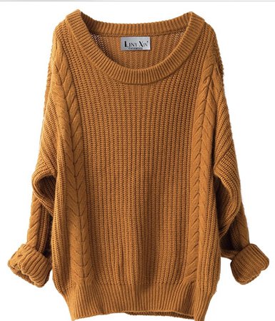 Amazon rust sweater