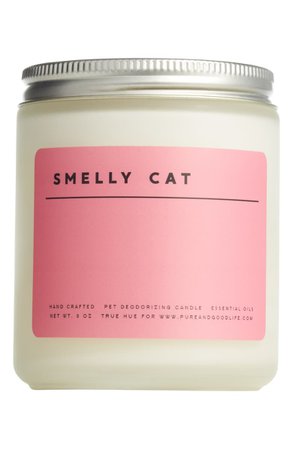 Pure + Good Smelly Cat Pet Deodorizing Soy Wax Candle | Nordstrom