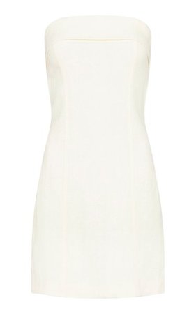 Foldover Linen Mini Dress By St. Agni | Moda Operandi