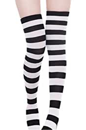 Amazon.com : striped socks knee high