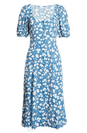 Reformation Beechwood Floral Midi Dress | Nordstrom