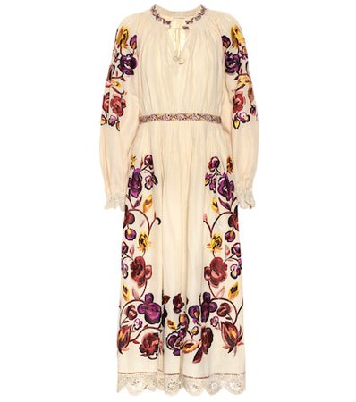 Miro linen and cotton dress