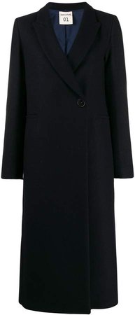 Semicouture long double breasted coat