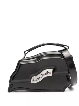 Acne Studios Distortion Wavy Leather Shoulder Bag - Farfetch