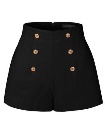 buttoned shorts