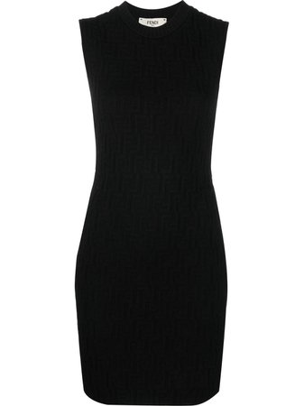 Fendi Skiftklänning Med Logotyp - Farfetch
