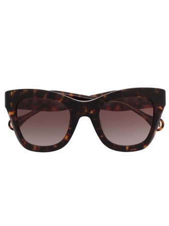 Carolina Herrera tortoiseshell-frame Sunglasses - Farfetch