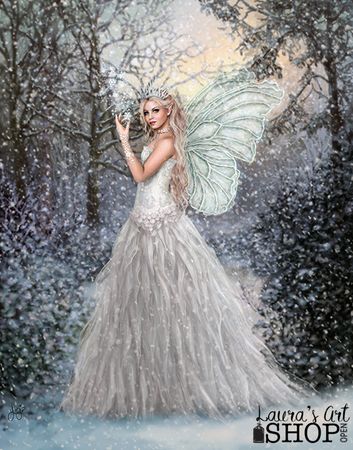 Winter Fairy Print — Yanmei.net