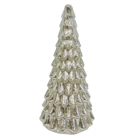 12.5" Mercury Glass Tree Christmas Figurine - Wondershop : Target