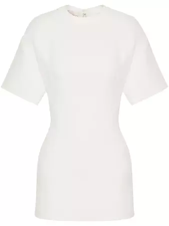 Valentino Garavani Crepe Couture short-sleeve Minidress - Farfetch