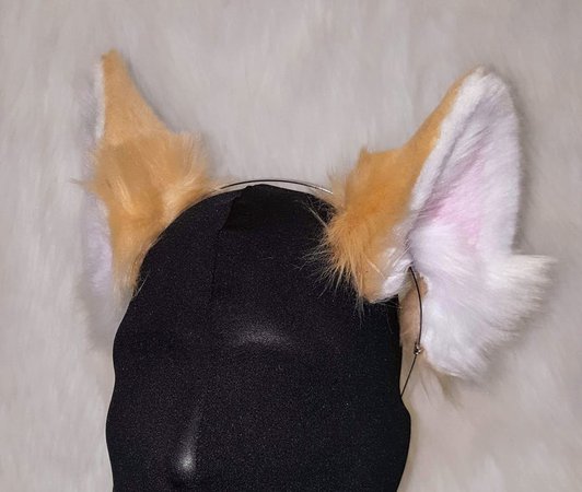 Cosplay Furry Tan Ears Fully Poseable | Etsy