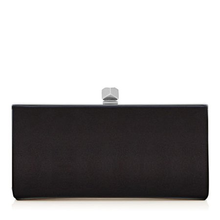 Jimmy Choo Made-To-Order Celeste S clutch in black suede
