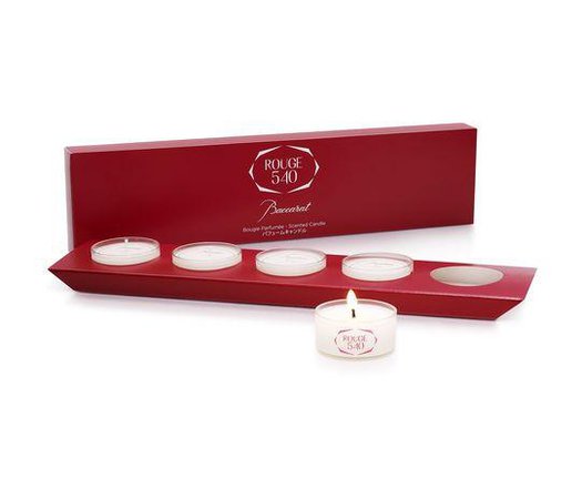Baccarat Tealight Candle Set of 5