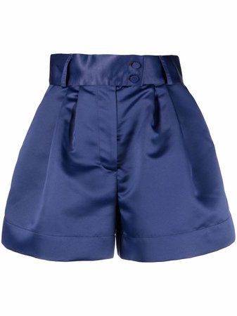 Styland high-waisted pleated shorts - FARFETCH