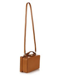 brown leather box bag - Google Search