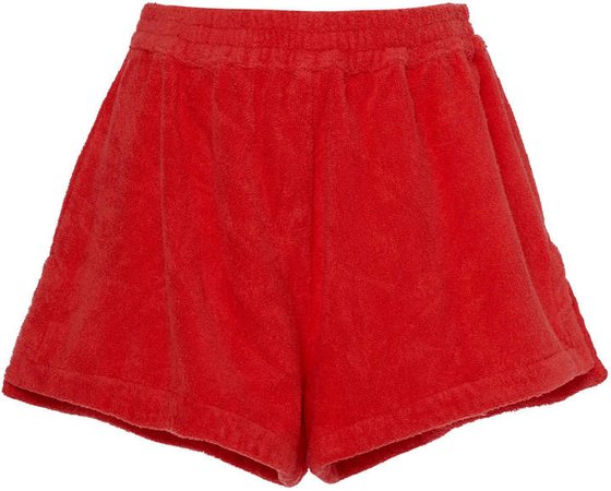 Terry Estate Cotton-Terry Shorts Size: S