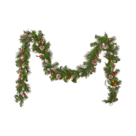 The Holiday Aisle 9' Spruce Artificial Christmas Garland & Reviews | Wayfair
