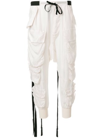 UNRAVEL PROJECT cargo track pants - FARFETCH