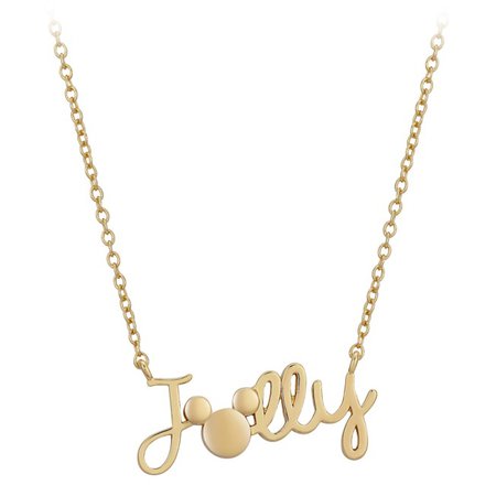Mickey Mouse ''Jolly'' Necklace | shopDisney