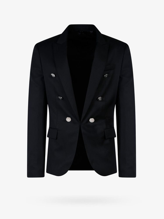 Balmain Double-breasted blazer with silver