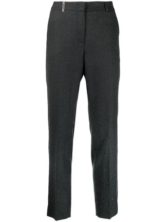 Peserico Tailored wool-blend Trousers - Farfetch