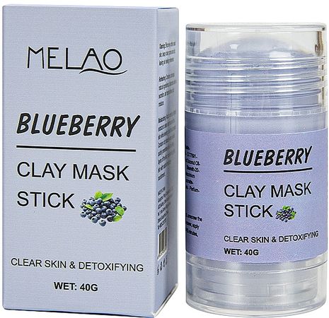 Μάσκα στικ προσώπου με βατόμουρο - Melao Blueberry Clay Mask Stick | Makeup.gr