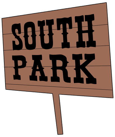 South park sign - South Park (franchise) - Wikipedia