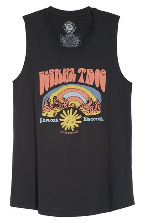 Parks Project Joshua Tree Desert Trippin' Graphic Cotton Tank | Nordstrom