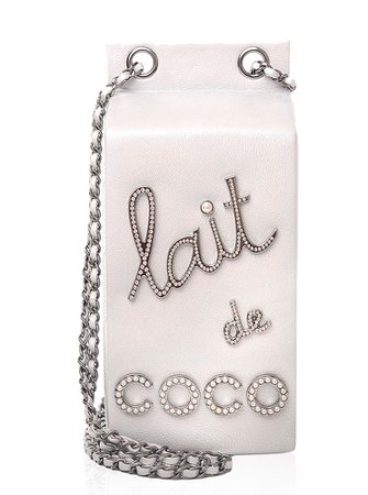 Chanel Lait de Coco Milk Carton Bag