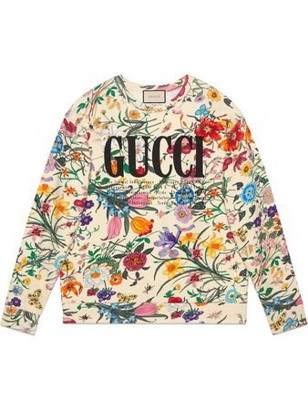 Gucci Oversize sweatshirt with Gucci print $1,280 - Buy Online - Mobile Friendly, Fast Delivery, Price