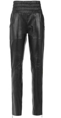 clé skinny leather trousers