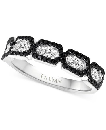 Le Vian Exotics® 14k White Gold Diamond Statement Ring