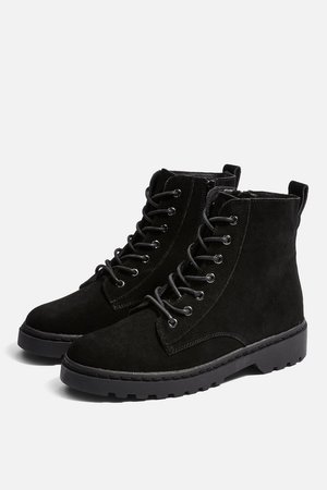 BLAKE Lace Up Boots - Topshop USA