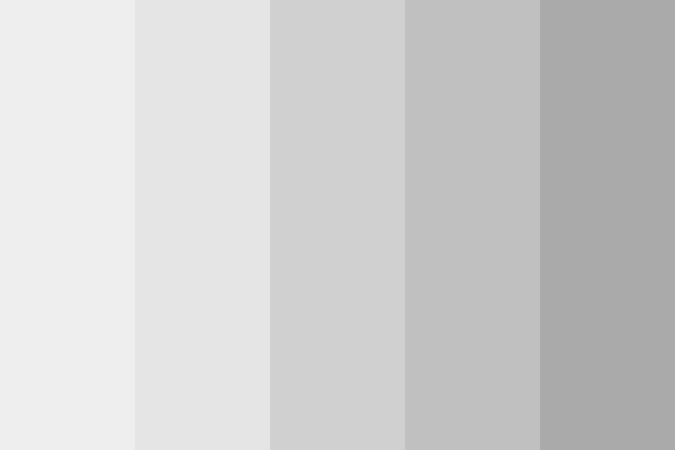 Grey Color Pallet